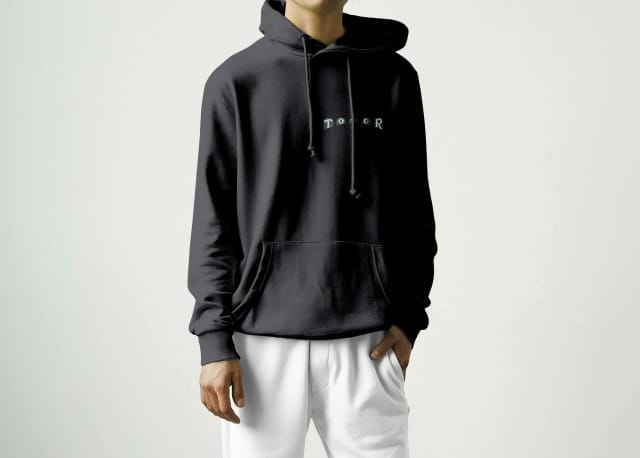 Tower Print Hoodie