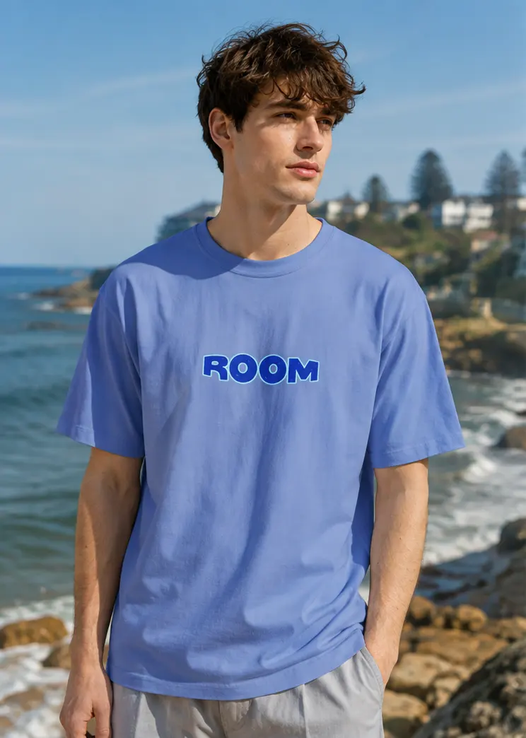 The The Room print, worn