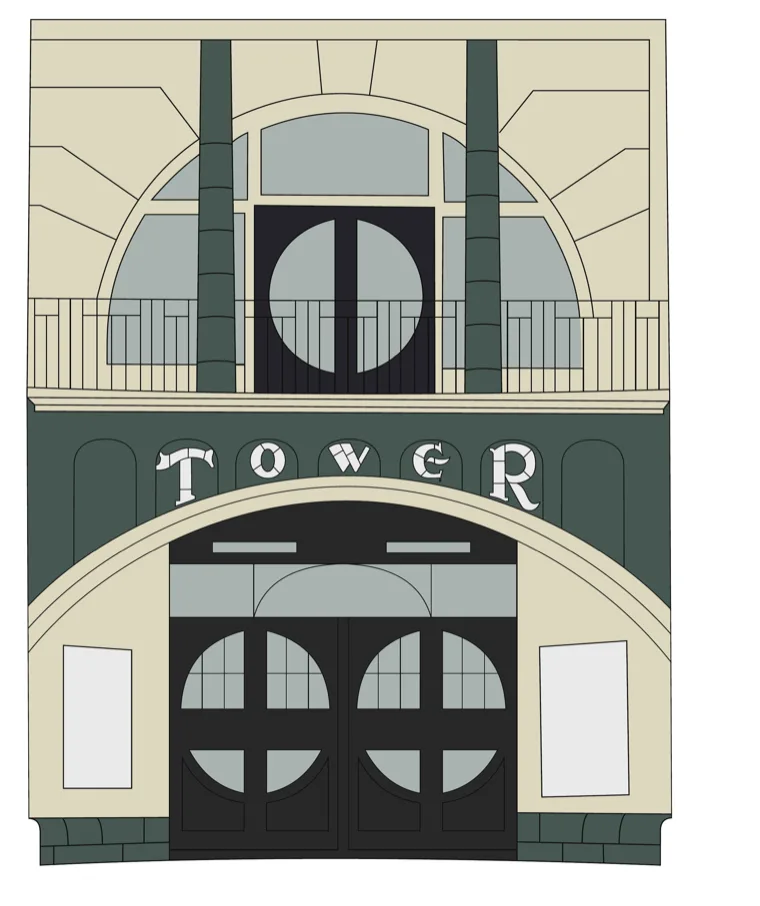 Tower print